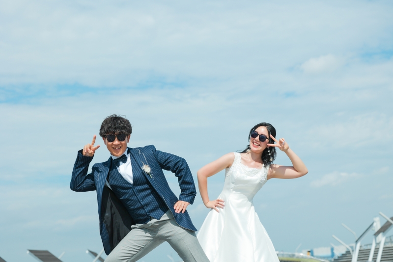 最後はおふざけカットも!