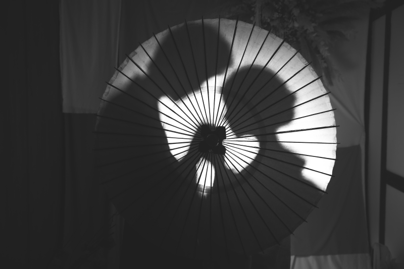 モノクロでアートな写真を