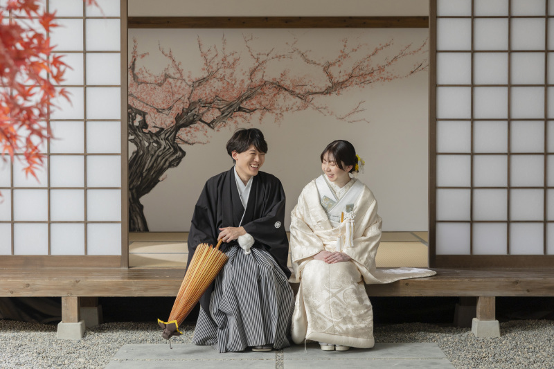 縁側で交わす、何気ない会話