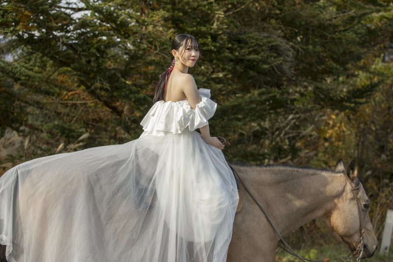 カメラ目線もバッチリ