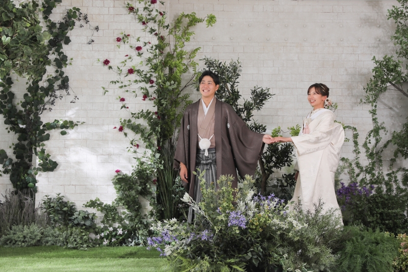 お二人でお散歩