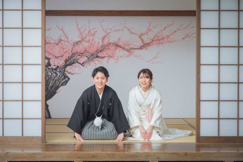 最後には正座のお写真も