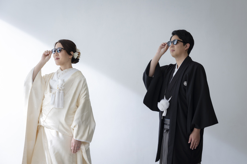 お持ち込みのサングラスでのお写真も