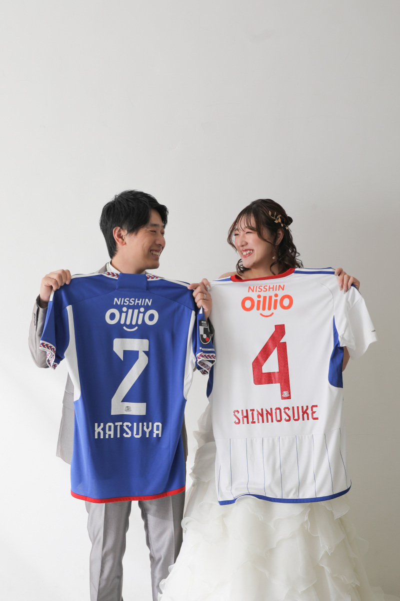 マリノスのユニフォームと！