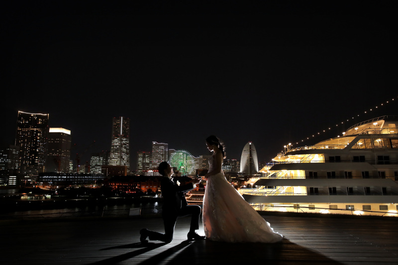 プロポーズシーン