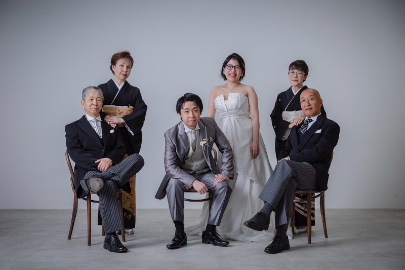 ラフなご家族写真も