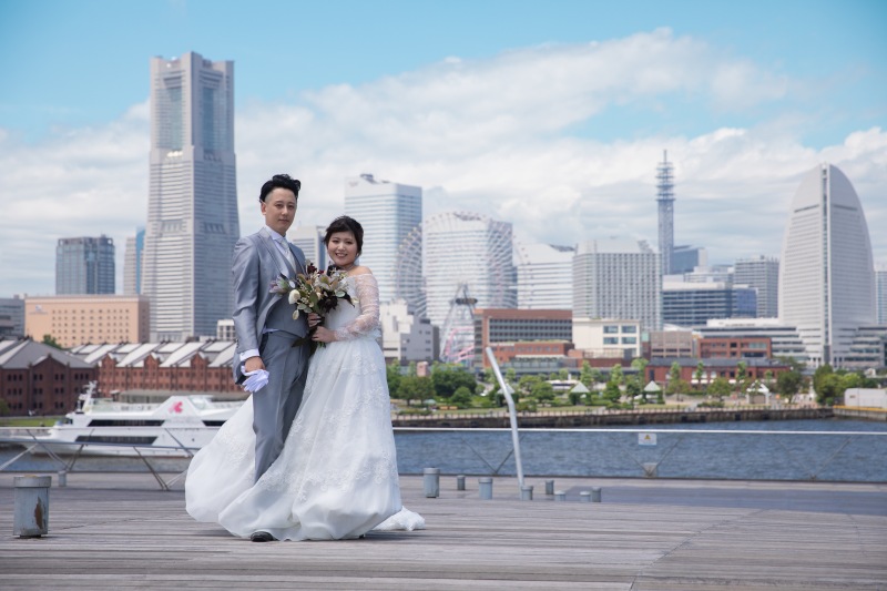 まずはフォーマルポーズで!