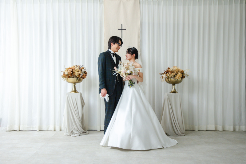 チャペル背景で