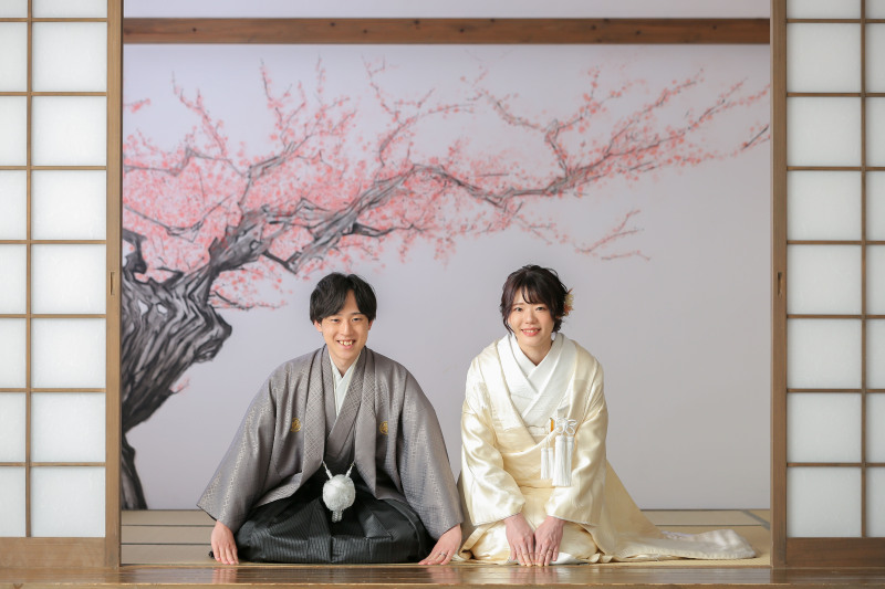 お正座の写真も!