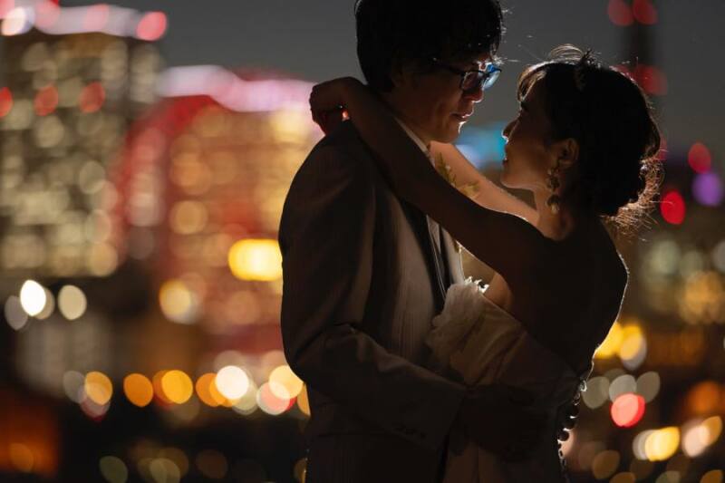 シルエットのお写真も