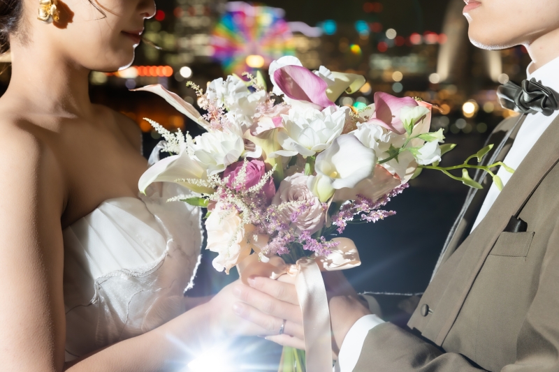 可愛いブーケは