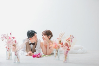 小物を使って2人らしさを表現してphoto by　谷澤明美