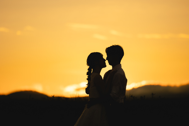 シルエット写真