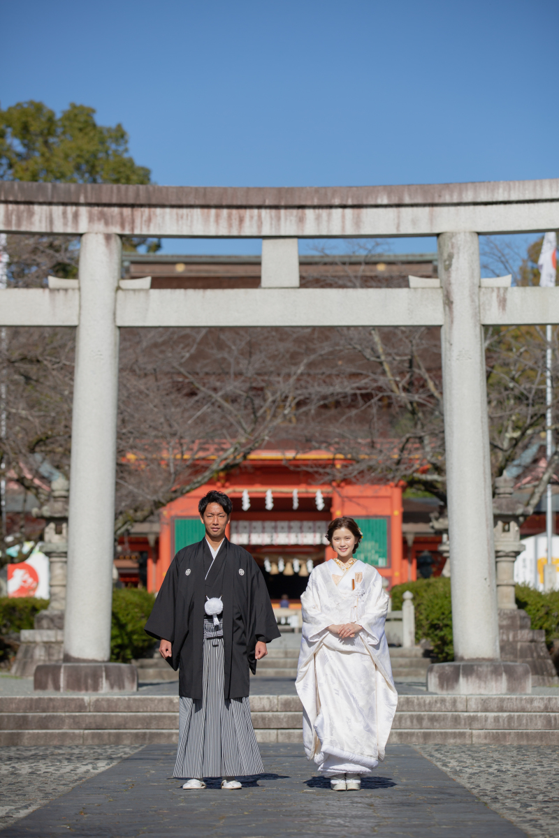 富士山本宮浅間大社にて、