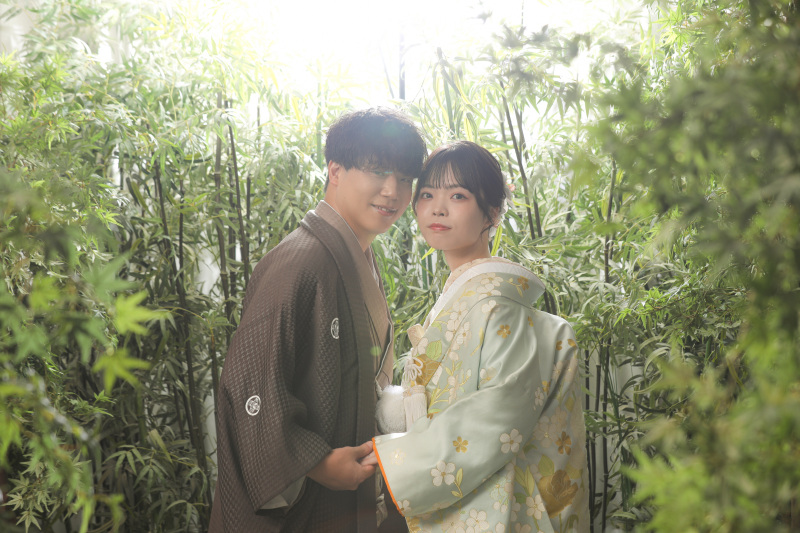 ほっぺた合わせて