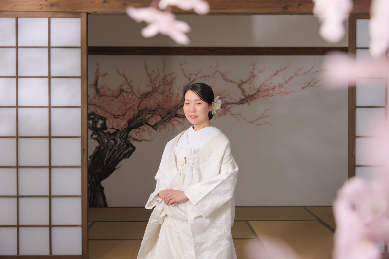 新婦様のソロカット