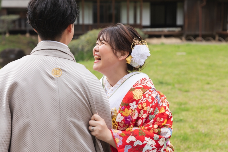 見つめ合うお2人♡