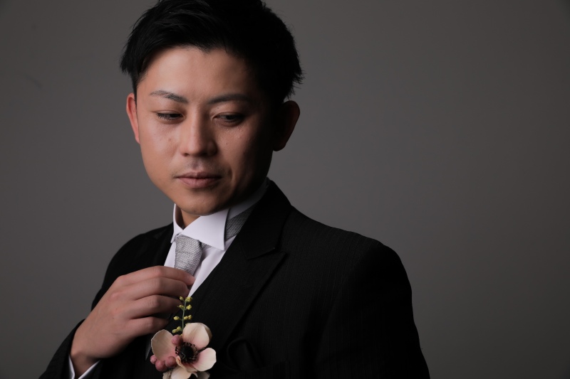 新郎様ソロショット