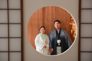 本格的な和装スタジオで撮影！