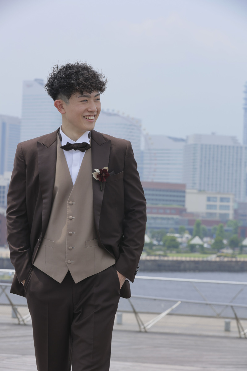 新郎様ソロショット
