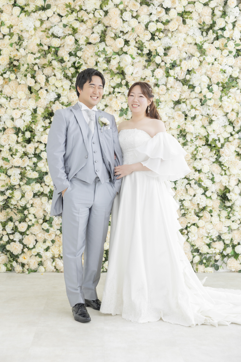 お花一面の背景で