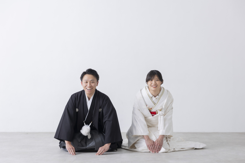 シンプルな背景でも