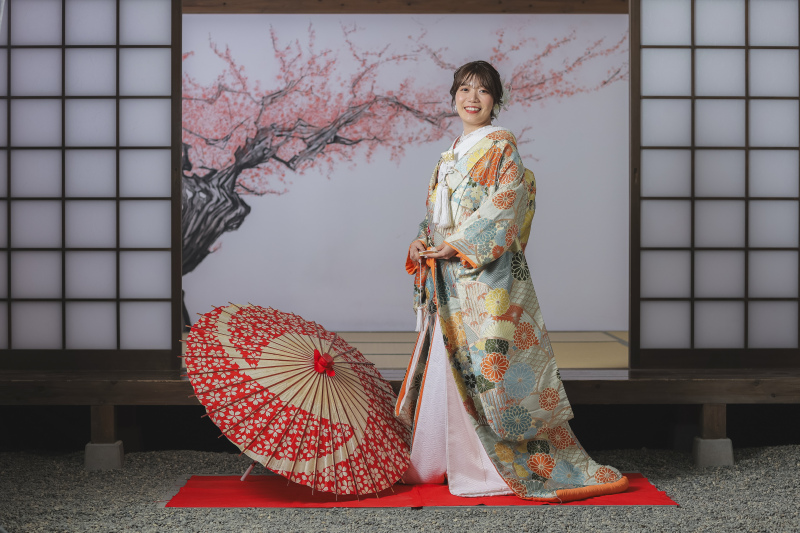 新婦様のソロショット