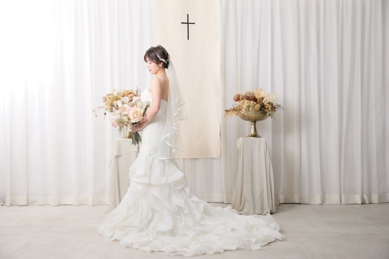 新婦様の後ろ姿