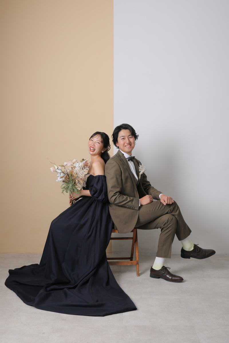 バイカラーで！