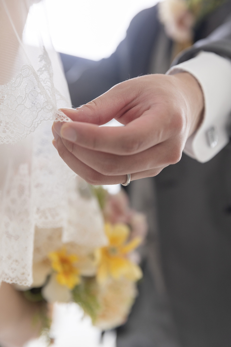 お式中にはなかなか撮ることのできないお写真も