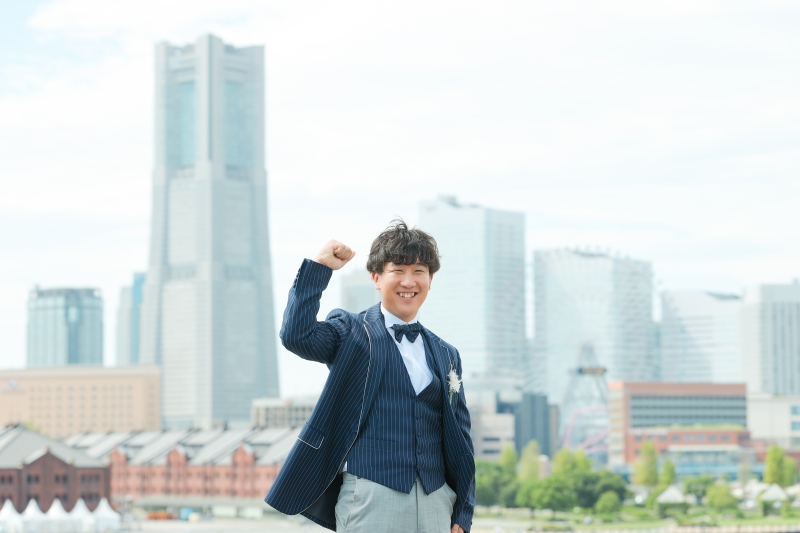 ノリノリの旦那さん!