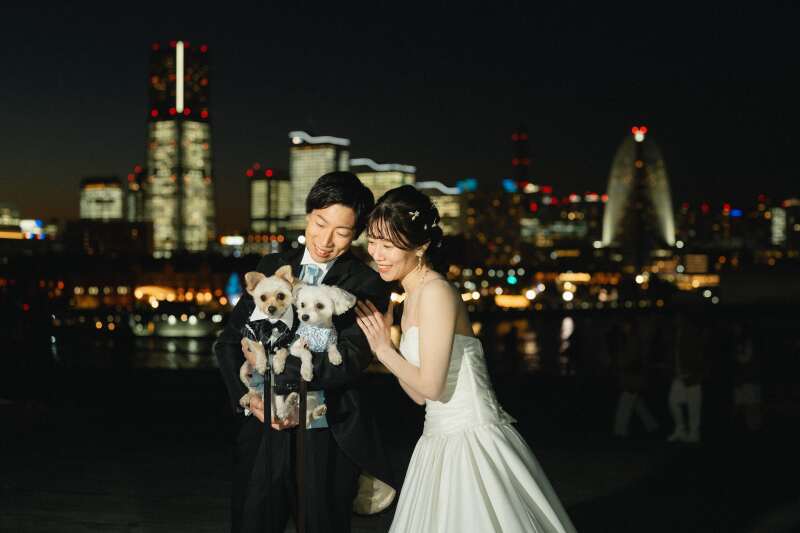 夜景とみんなで！