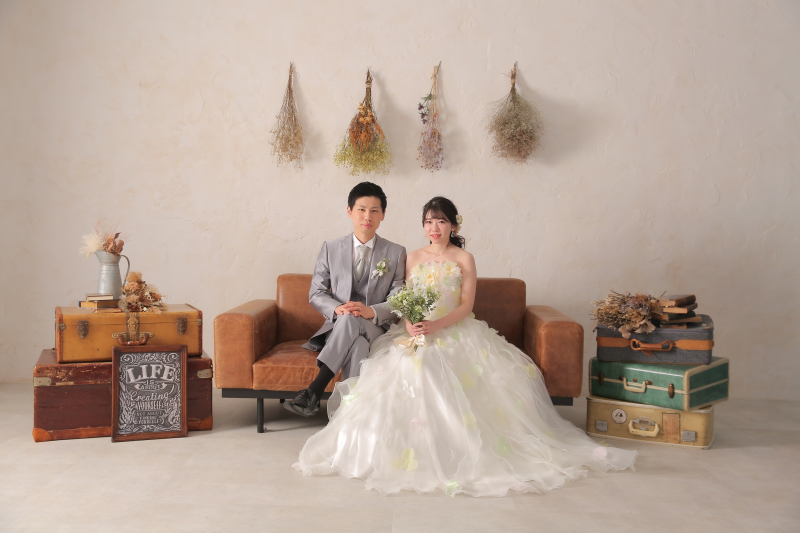 アンティークなスタジオの世界観