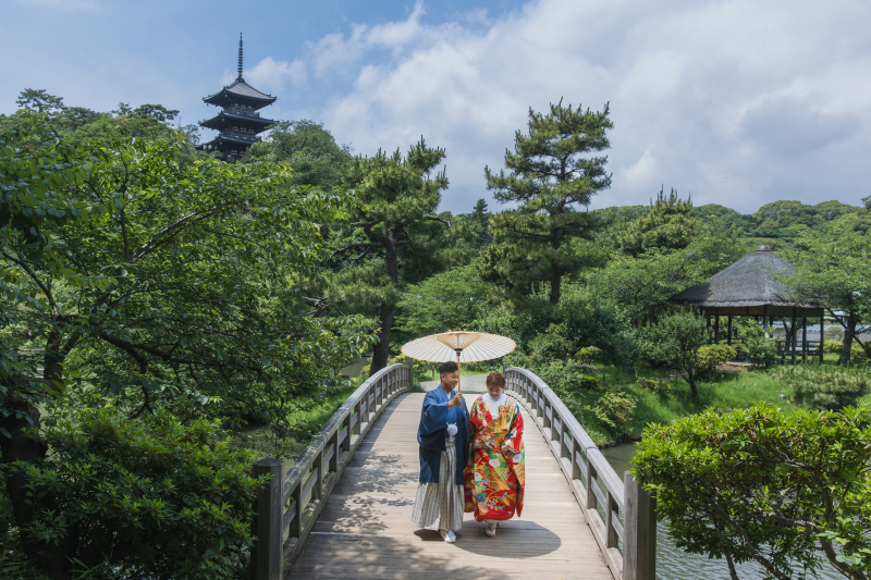 緑いっぱいの三溪園