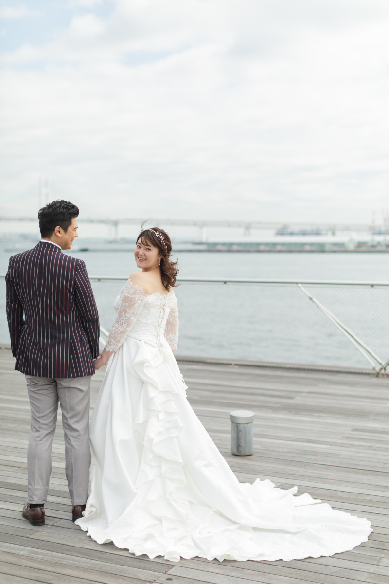 ベイブリッジ側に移動して