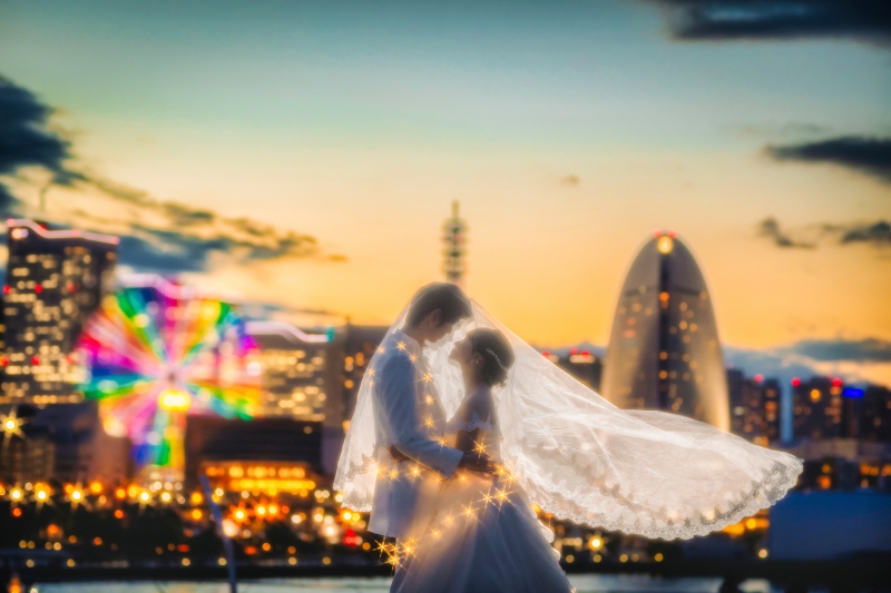 思い出のみなとみらいでロマンチックなウェディングを♩