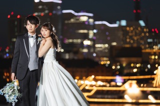 和装屋内庭園+大桟橋夜景撮影のご紹介！