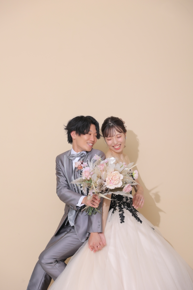 新郎様からブーケをプレゼント!