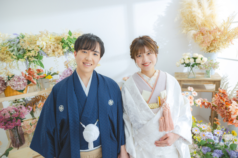 素敵な笑顔の2人