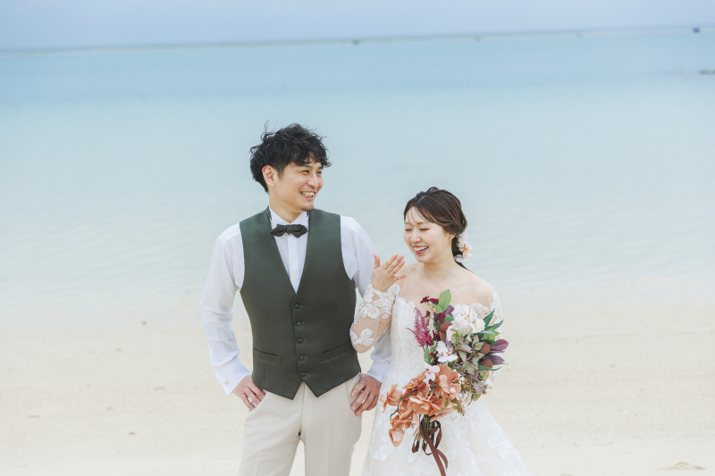 海辺のリラックススタイル