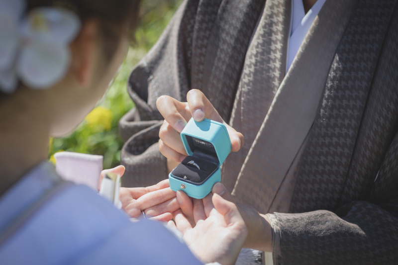 こだわりの指輪も宝物ですよね