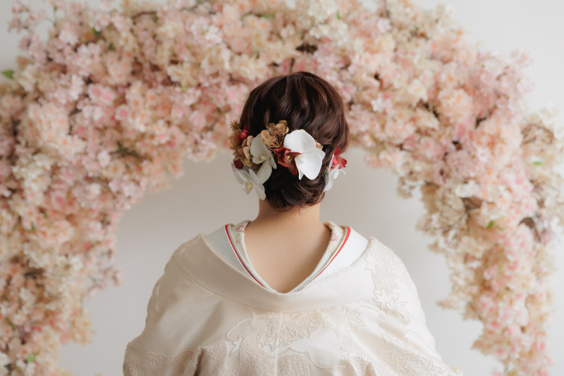 綺麗なヘアアレンジ