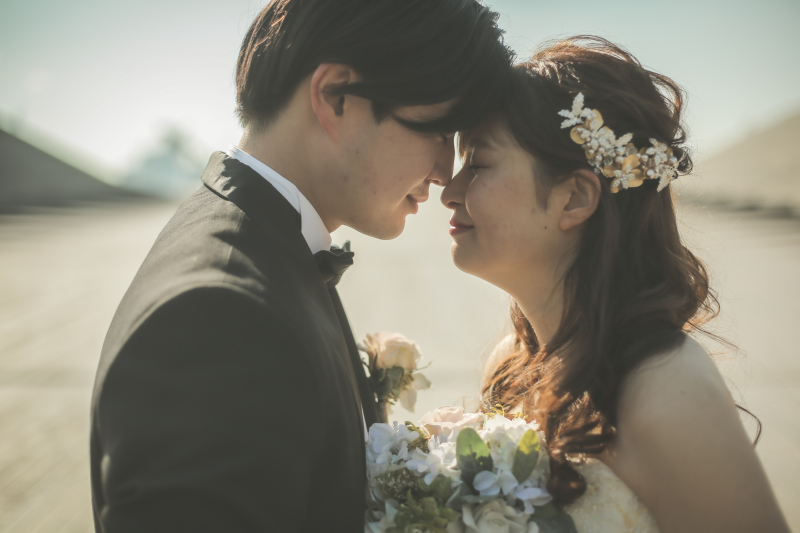 ブーケを二人で