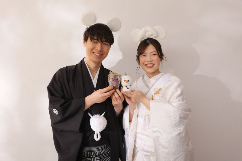 アナ雪のキャラクターと！