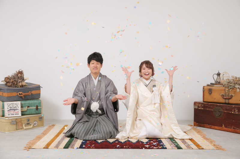 和装をもっとカジュアルに♪【和装ハウススタジオ】