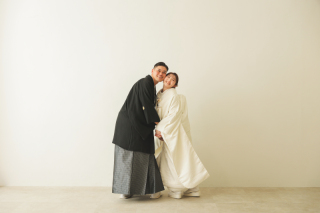 お二人らしさを引き出すウエディングフォト【和装スタジオ＋大桟橋ロケーション】