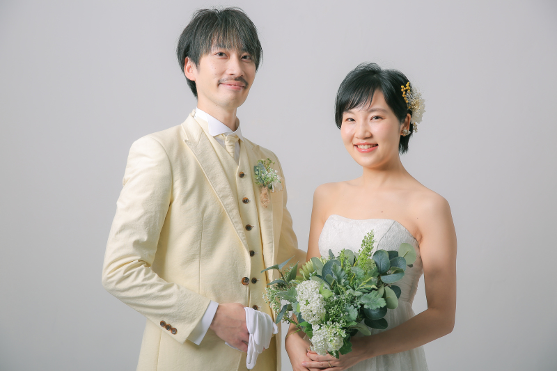 最初はお二人のきちんとカット