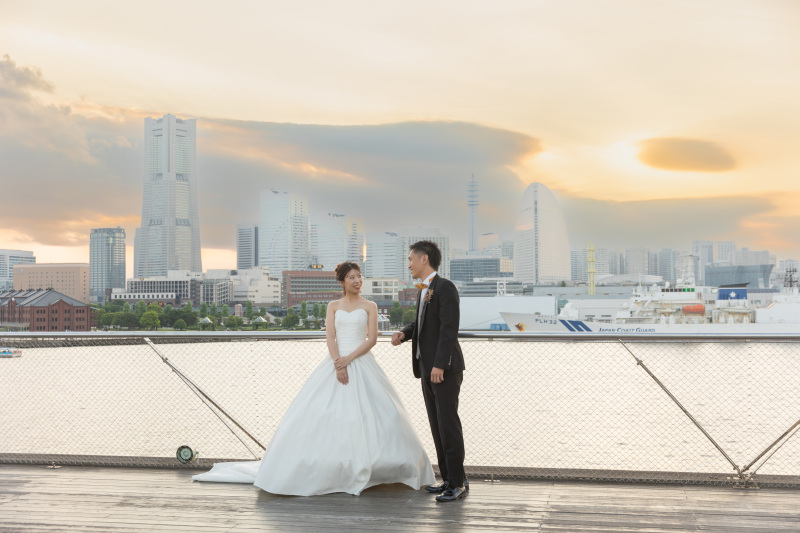 大桟橋へ移動して洋装も