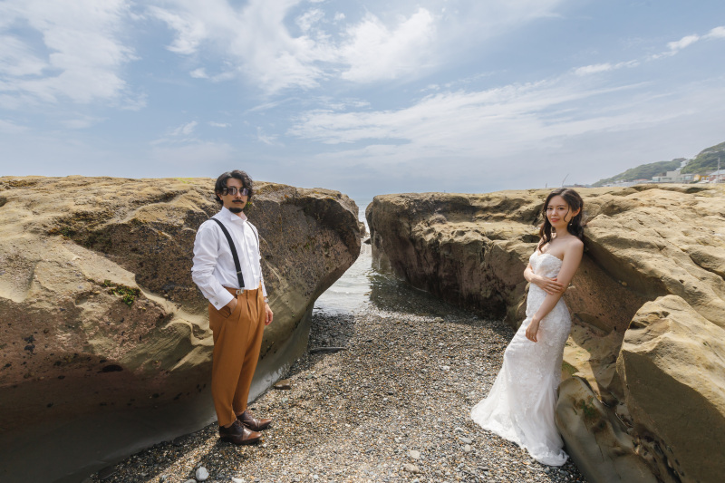 秘密の砂浜へ②