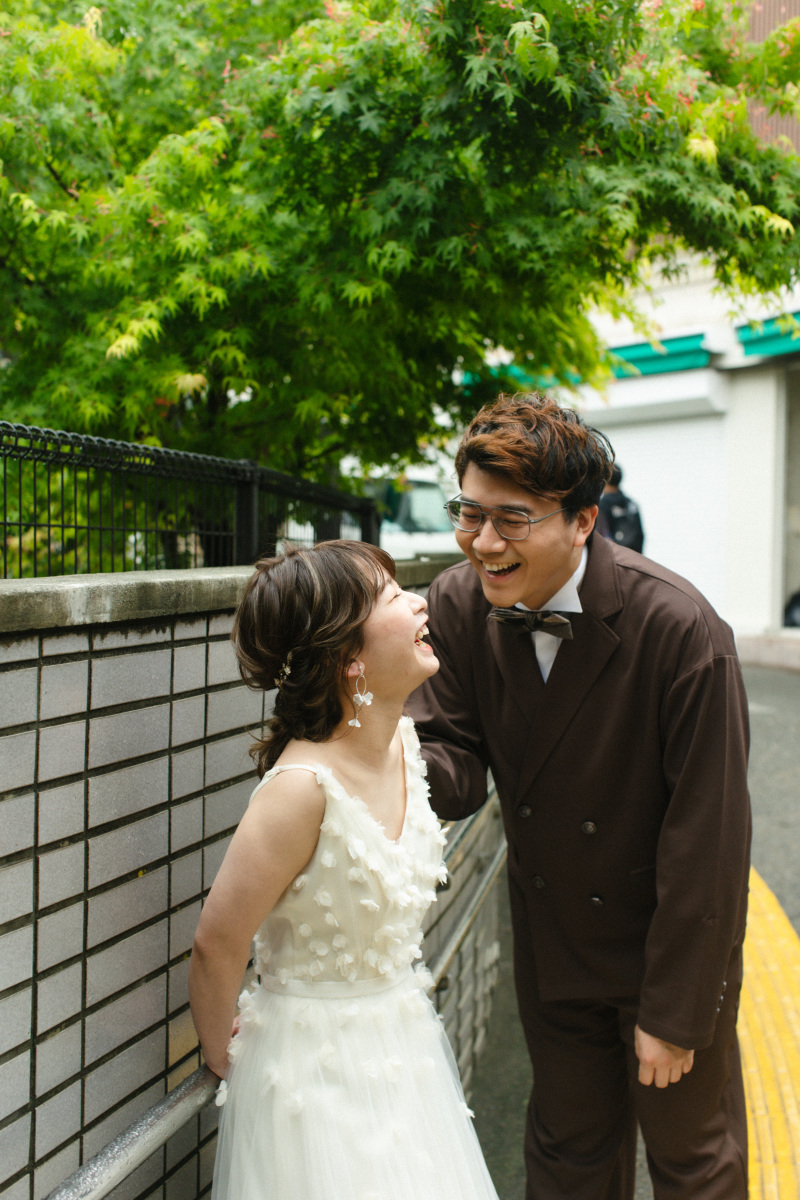 とびっきりの笑顔で